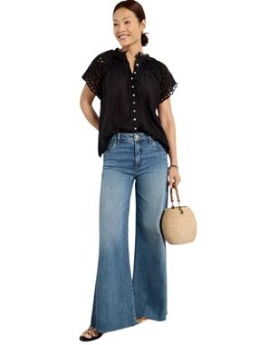 Kut From the Kloth Ryan Fab Ab Wide Leg Jeans